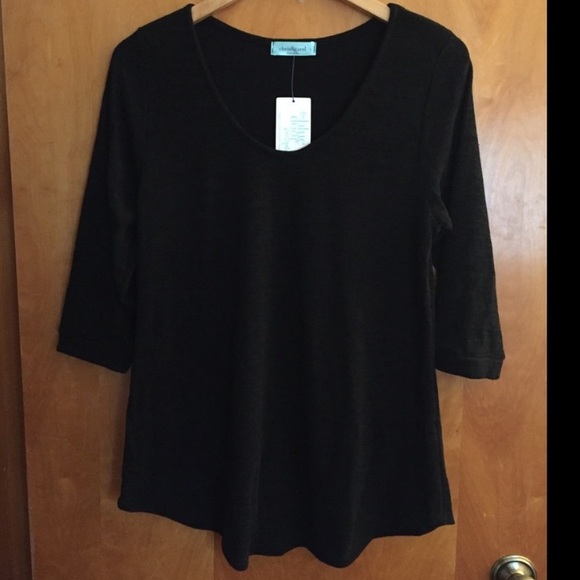 NWT Black Knit Top from Blue Door Boutique - Picture 12 of 12